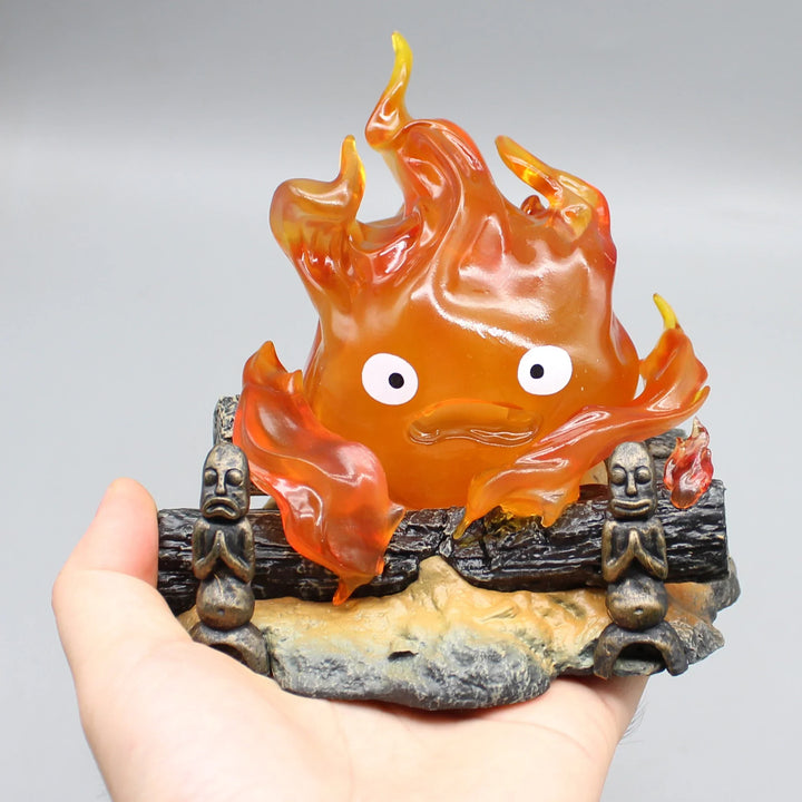Lampe Figurine Flamme Cartoon | Déco Anime | Figurine en PVC | 12,5 cm