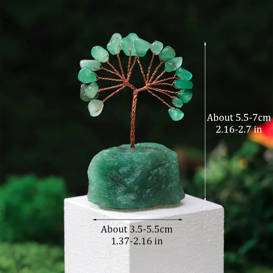 Arbre de Cristal Arbre de Vie | Fait à la main à partir de cristaux naturels | Décoration Feng Shui
