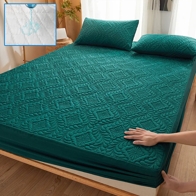 QuiltGuard - Protège-matelas imperméable matelassé
