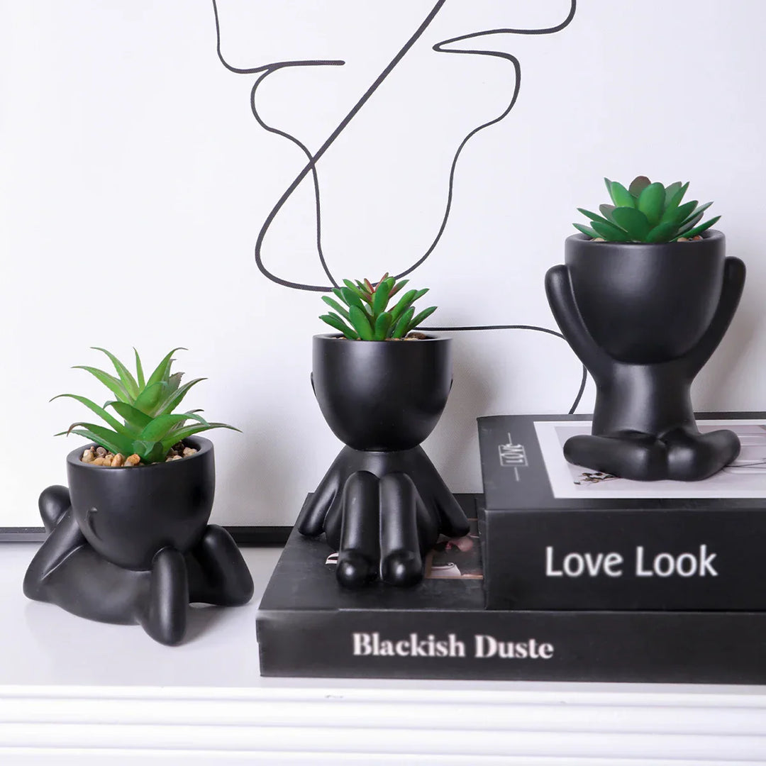 EverGreen Mini | Aloe artificielle en pot | Facile d'entretien & Toujours verte | Décor moderne