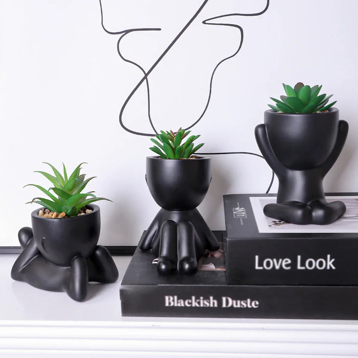 EverGreen Mini | Aloe artificielle en pot | Facile d'entretien & Toujours verte | Décor moderne