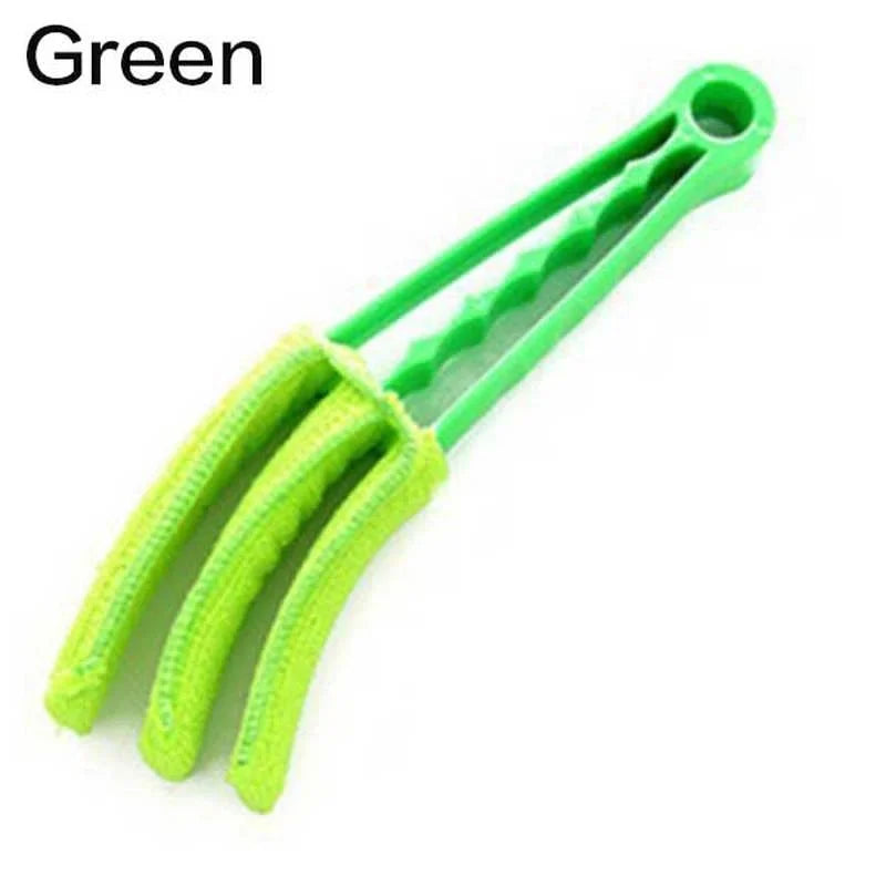 CleanBreeze | Nettoyeur de stores et de grilles de ventilation | Brosse en microfibre avec poignée | 21 × 2,2 cm