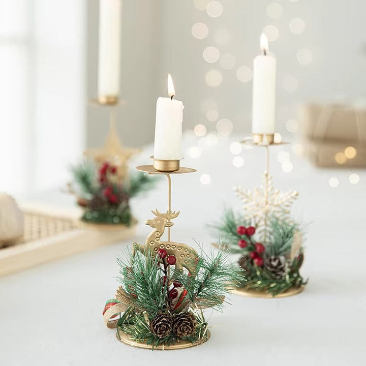 1+1 GRATUIT | HolidayCandle - Porte-bougie de Noël