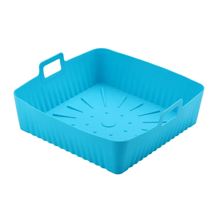 AirChef Liner | Tapis en silicone pour friteuse à air avec poignées | Réutilisable & Antiadhésif | Résistant à la chaleur jusqu'à 230 °C