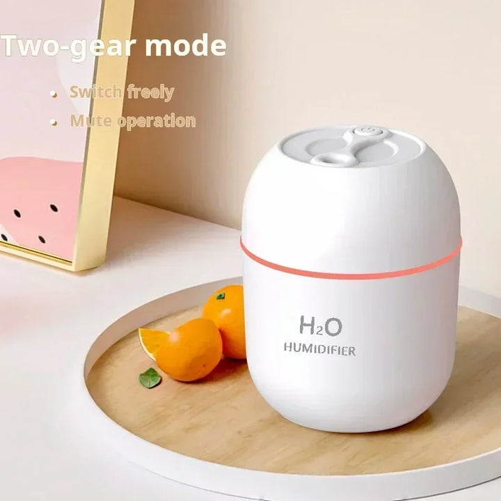 AEROAURA Mini Humidificateur | Silencieux <36 dB | Lumière d'ambiance LED | Arrêt automatique