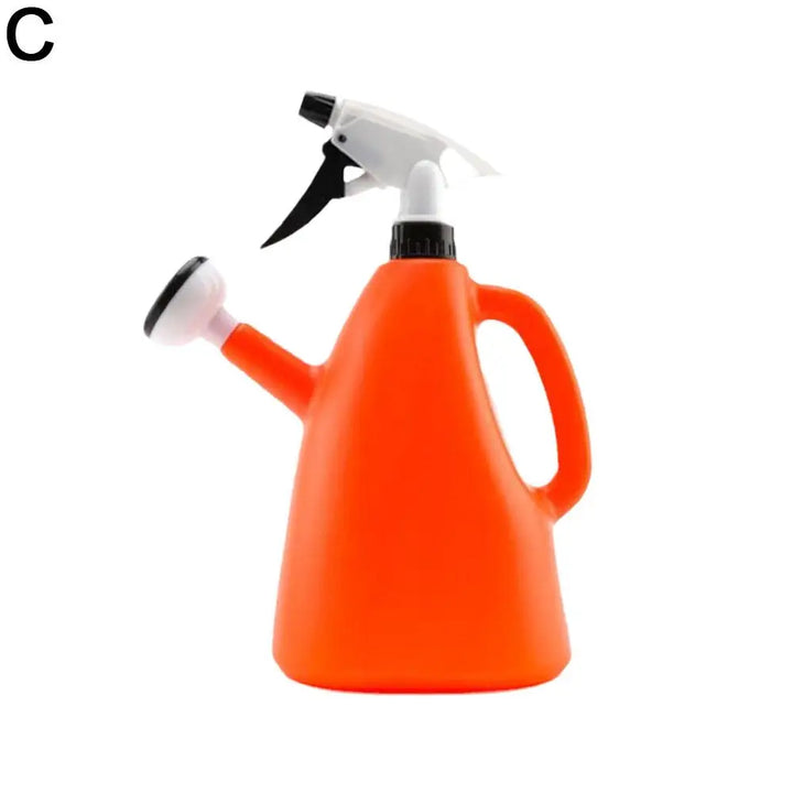 FloraPress Pulvérisateur de jardin 2-en-1 | Pulvérisateur à pression & Arrosoir | 1 Litre | 23×11,8×9,4 cm | Rose/Bleu/Orange/Vert