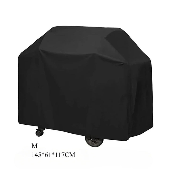 Housse GrillGuard Pro | Imperméable & Résistante aux UV | Résistante au Vent avec Cordon de Serrage | Pour Barbecue à Gaz, BBQ & Mobilier de Jardin