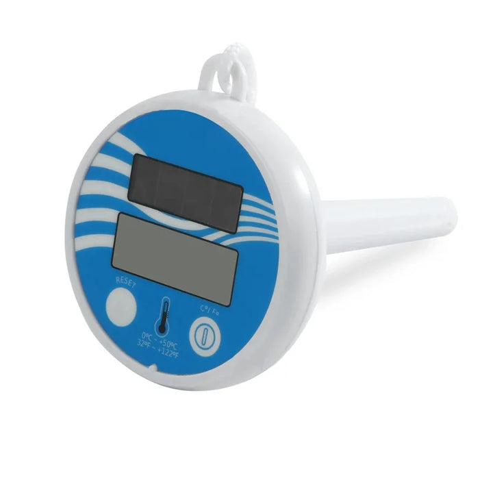 THERMAFLOAT Thermomètre de piscine | Thermomètre flottant pour piscine et spa | Indicateur de température 0–50 °C | Incassable et résistant aux intempéries
