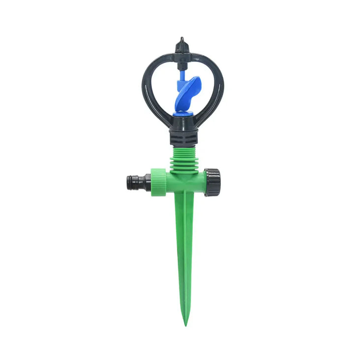 Aqualino Arroseur de jardin rotatif à 360° | Arrosage automatique | Buses Vortex | Portée de 4 à 5 m
