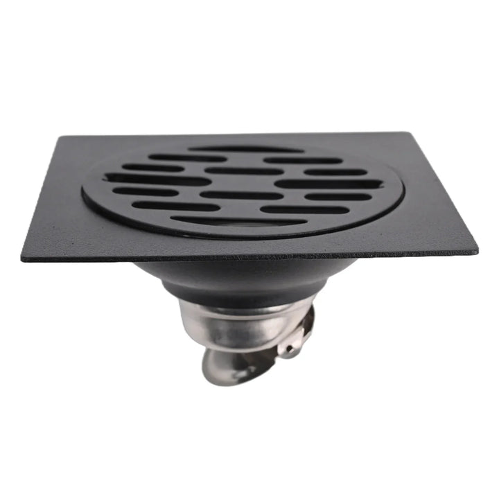 Bouche de drainage AquaShield ProDrain | Protection contre les refoulements & protection contre les odeurs | Acier inoxydable 304 | Étanche aux insectes & aux odeurs | Pour salle de bain, douche & cuisine