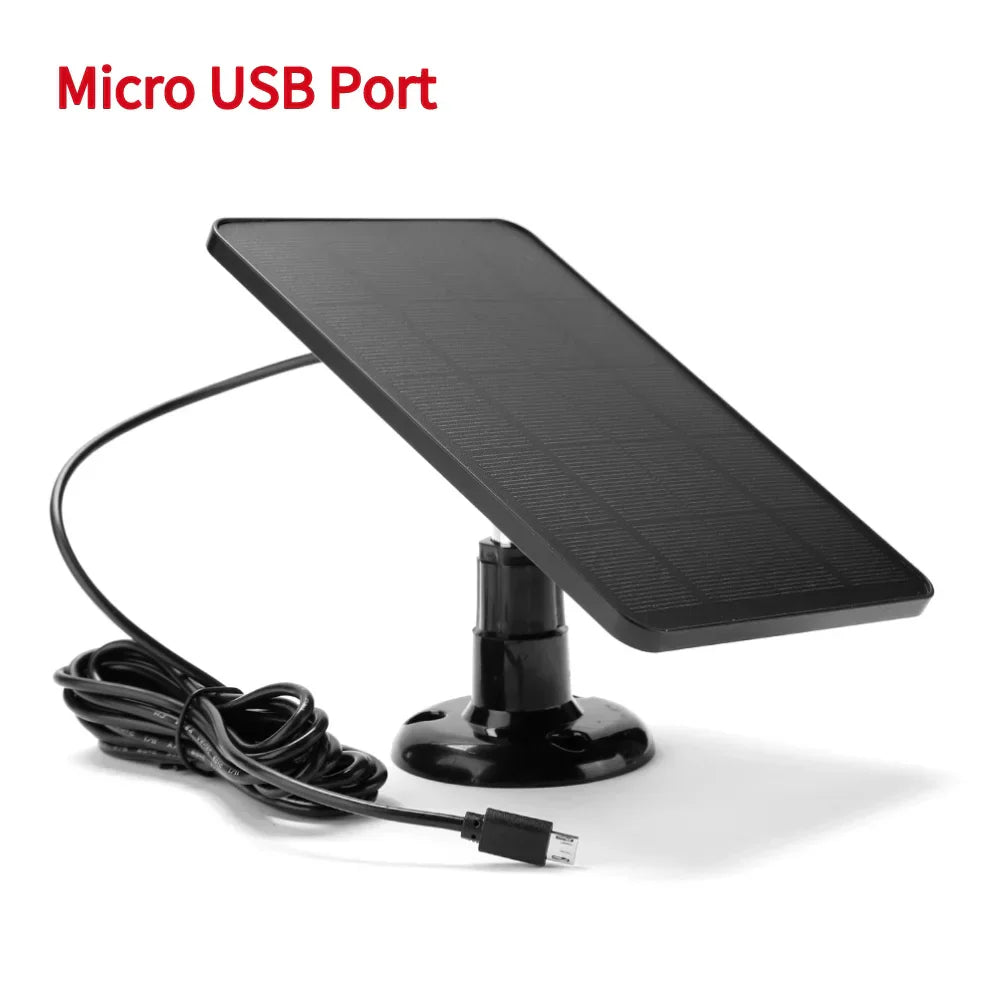 SunCharge Micro 10W Panneau Solaire | Monocristallin | Étanche IPX6 | Micro-USB | Pour Caméras, Éclairage & Petits Systèmes Solaires