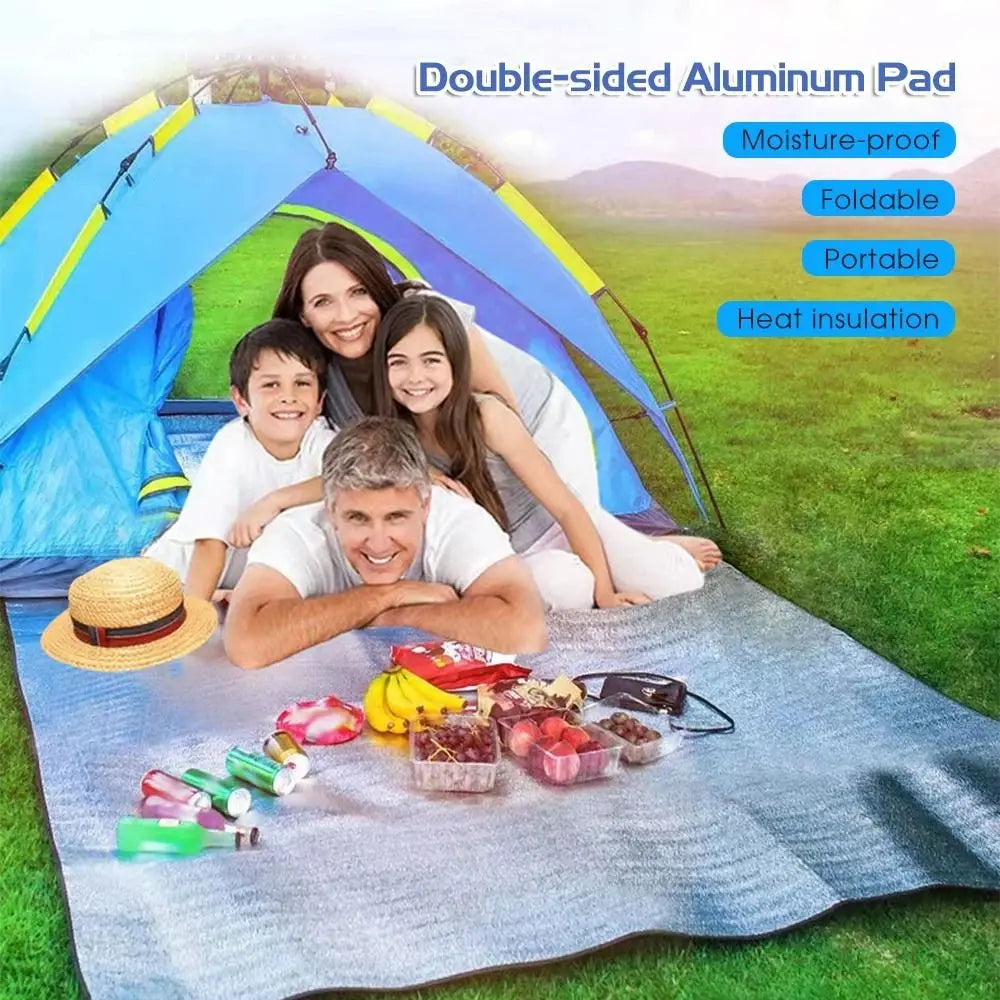 Matelas Isomatte ThermaFoil Pro | Ultra léger & Imperméable | Réfléchissant à la chaleur | Pour Camping & Outdoor | 25 mm d'épaisseur