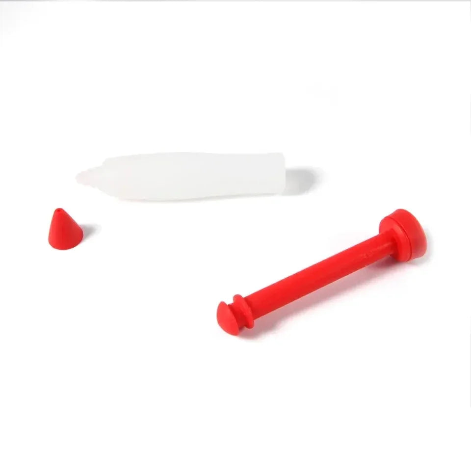 ChocoArt Stylo de Décoration | Stylo en Silicone pour Gâteaux, Chocolat & Sauces | Alimentaire