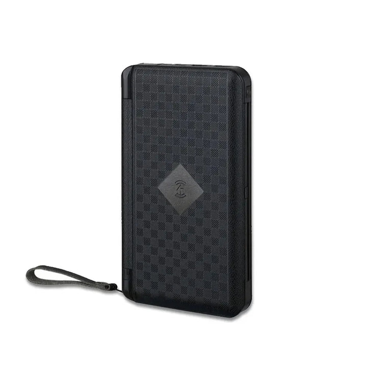 Batterie Solaire VoltMate Flip 15W | 10.000/20.000mAh | Chargement sans fil Qi | Panneau solaire pliable | Étanche et résistant aux chocs