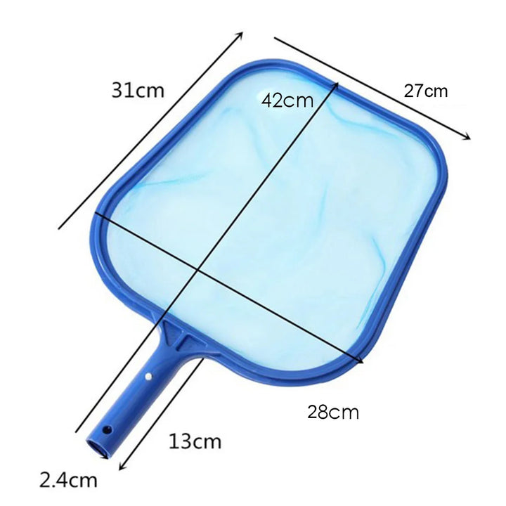 AquaFlex - Épuisette de piscine | Perche télescopique & Maille fine | Pour feuilles & salissures | Surface de capture extra large