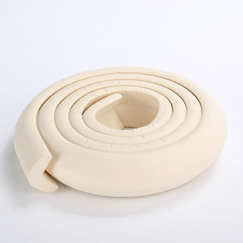 Protection pour enfants SafeEdge | Bande de protection de 2 m | Mousse douce & extra épaisse | Pour bords de meubles & coins de table