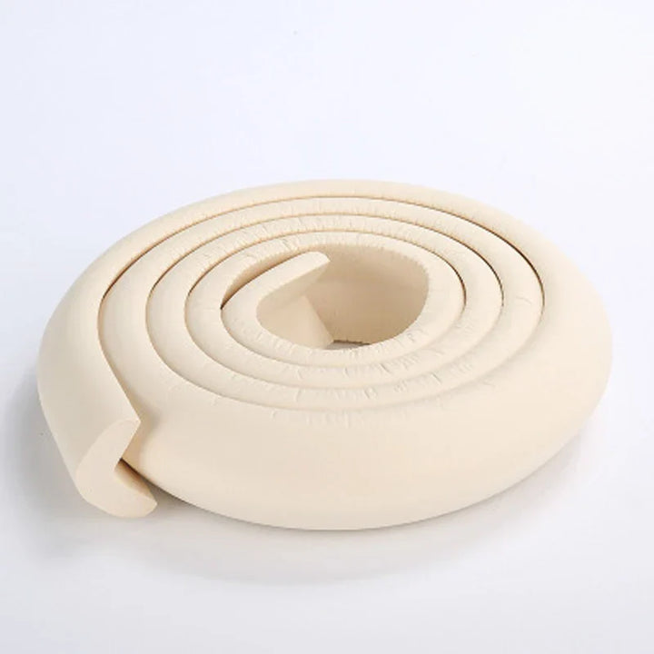 Protection pour enfants SafeEdge | Bande de protection de 2 m | Mousse douce & extra épaisse | Pour bords de meubles & coins de table