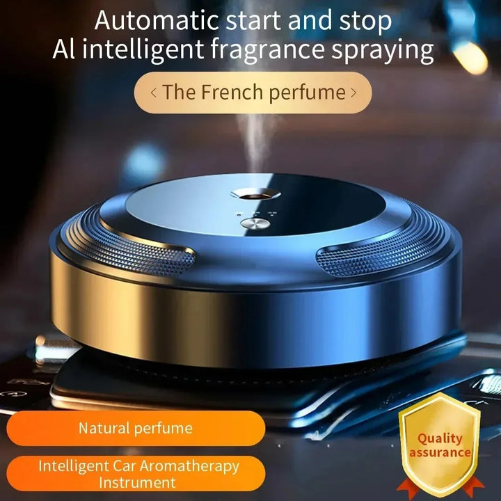Ensemble de Diffuseur d'Arome Lunova | Appareil d'Aromathérapie Intelligent avec 3 Huiles Essentielles | Chargement USB & Mode Intelligent