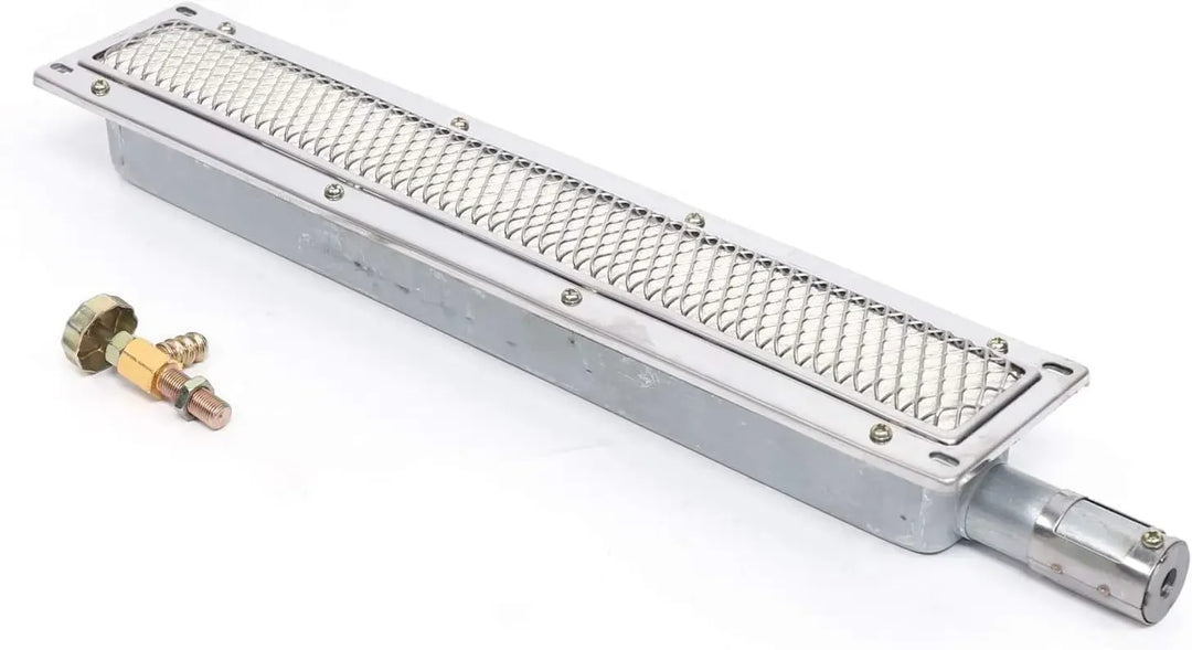 ThermaGrill Grill à Gaz avec Brûleur en Céramique Infrarouge | Acier Inoxydable | Rectangulaire 41 × 8 × 5,8 cm | Sans Fumée & Énergétiquement Efficace | Pour Restauration & Extérieur