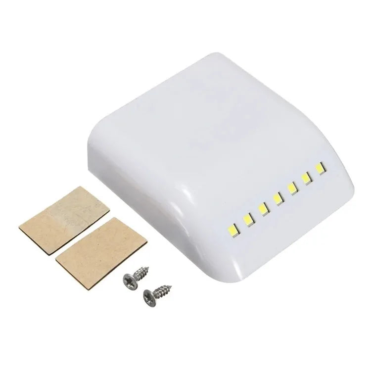 LumiHinge LED Charnière Lumière | 7 LEDs | Capteur de Mouvement | Lumière Blanche