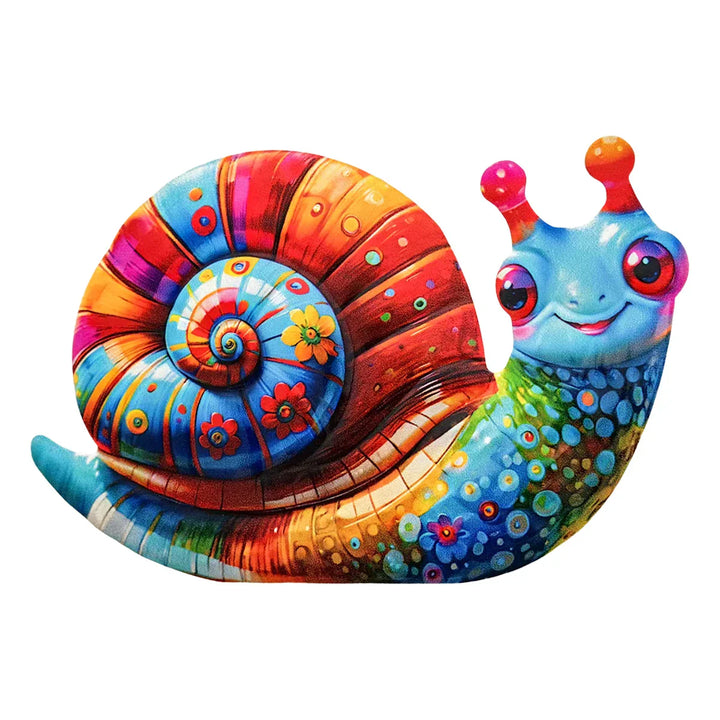 Gartentiva Décoration Murale Métal Escargot | Décoration de Jardin en Métal Résistante aux Intempéries | Pour Clôture, Terrasse & Intérieurs | 21,5 × 13,5 cm