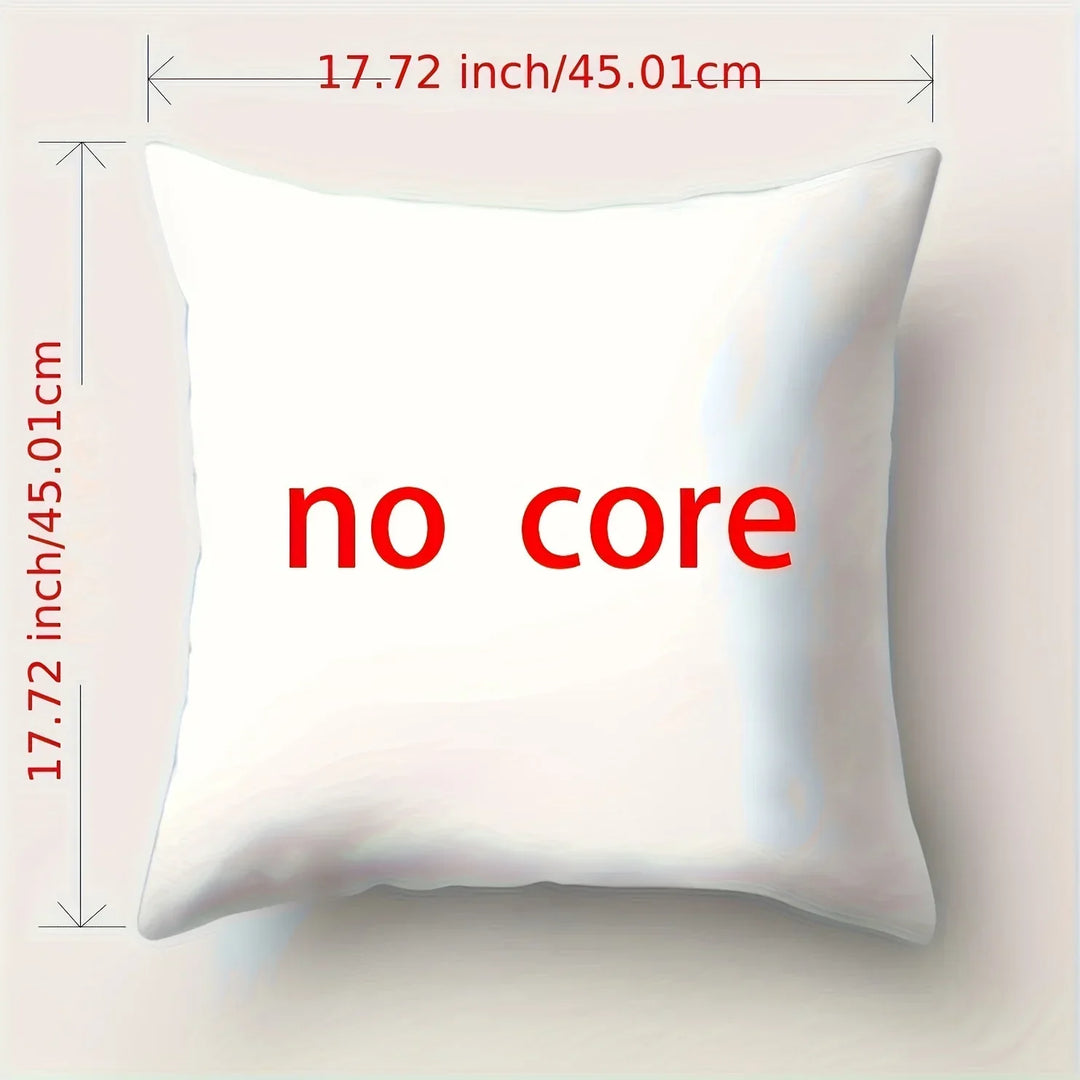 Housses de coussin de Noël NordGlanz | Santa, Bonhomme de neige, Renne & Sapin | Polyester de haute qualité | Lavable en machine