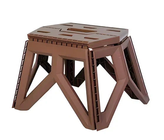 CampFold Tabouret Pliant | Tabouret de Camping Pliable | Haute Capacité de Charge | Compact & Résistant aux Intempéries