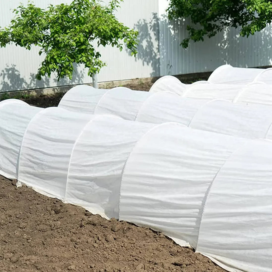 Ensemble de cintres de jardin Plantura FlexGrow en fibre de verre | Tunnel de plantation DIY pour potagers et serres | Résistant à la rouille & Réutilisable | Inclus : connecteurs