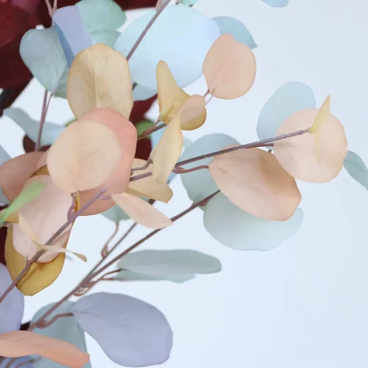 Eukalia | Branches d'eucalyptus artificielles | 87 cm de longueur | Décoration de haute qualité pour la maison et les événements