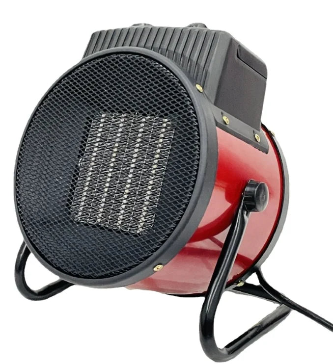 Thermoventis | Chauffage électrique industriel 220V | 3 niveaux de chauffage | PTC céramique | Protection contre la surchauffe & thermostat | Chauffage soufflant portable 1500–3500W