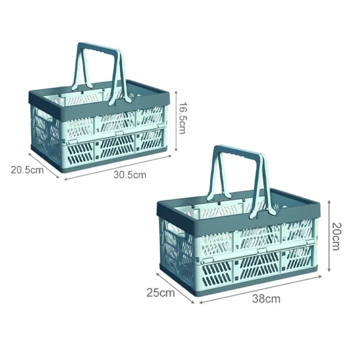 Panier de rangement Foldex | Pliable & Résistant | Capacité de charge jusqu'à 7 kg | Design gain de place