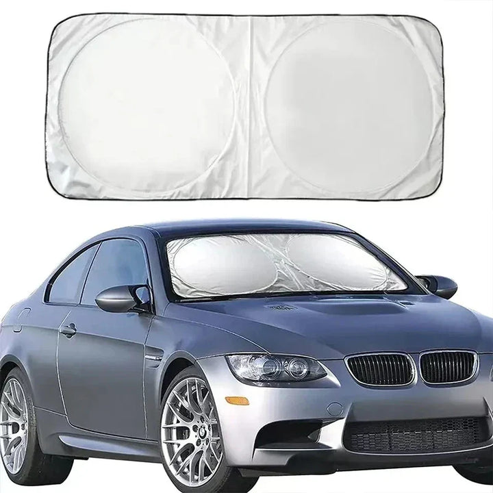 CoolGuard Pare-Soleil Auto | Pliable & Résistant à la Chaleur | Ajustement Universel | 150x70cm