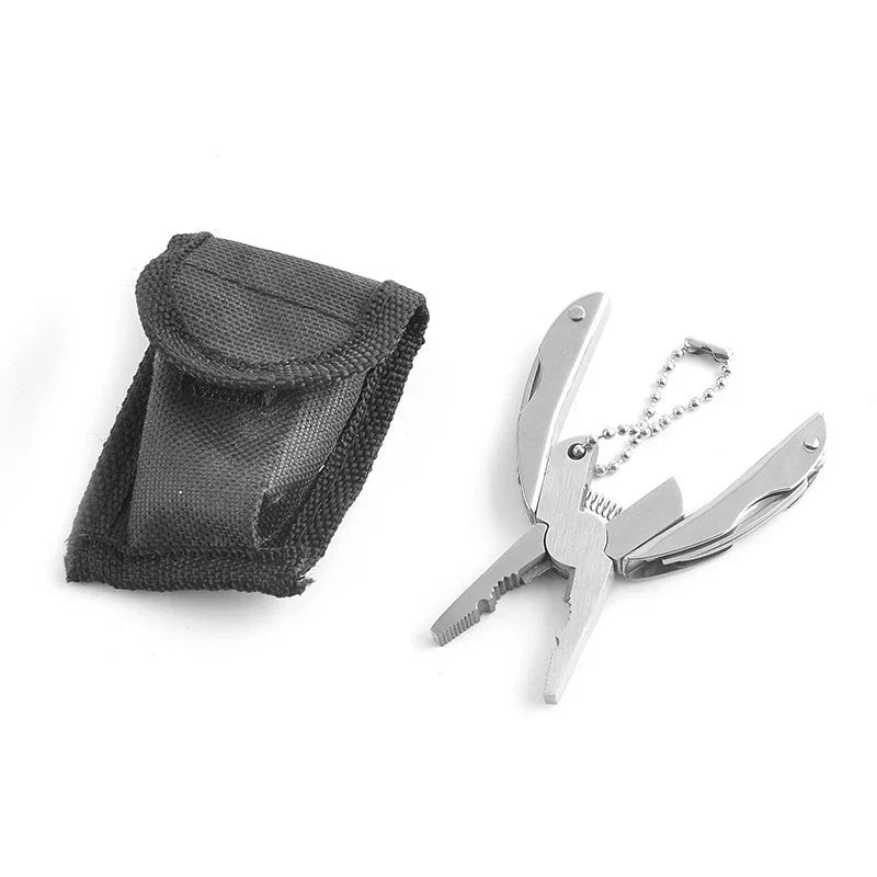 Mini-Multitool TrekMate | Pince pliante avec couteau | Format porte-clés | Outdoor & Camping