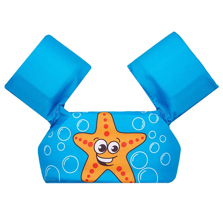 FLOTTY Kids Aide à la Natation | Gilet de Sauvetage avec Brassards | Boucle Double Réglable | Pour Enfants jusqu'à 25 kg