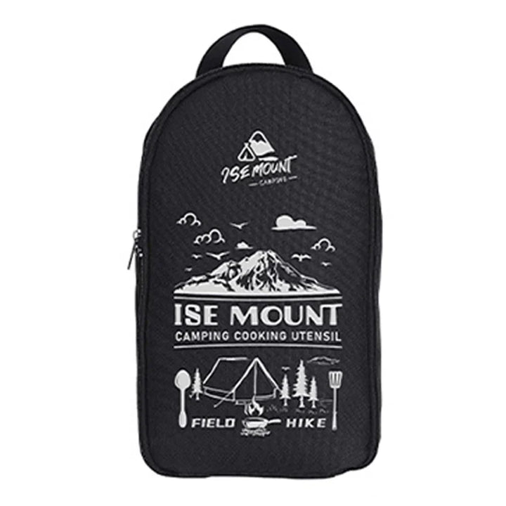TerraChef AdventureKit Ensemble de cuisine de camping 9 pièces | Inclus : sac de rangement | Accessoires de cuisine en acier inoxydable pour l'extérieur | Pour le camping, la randonnée et le barbecue