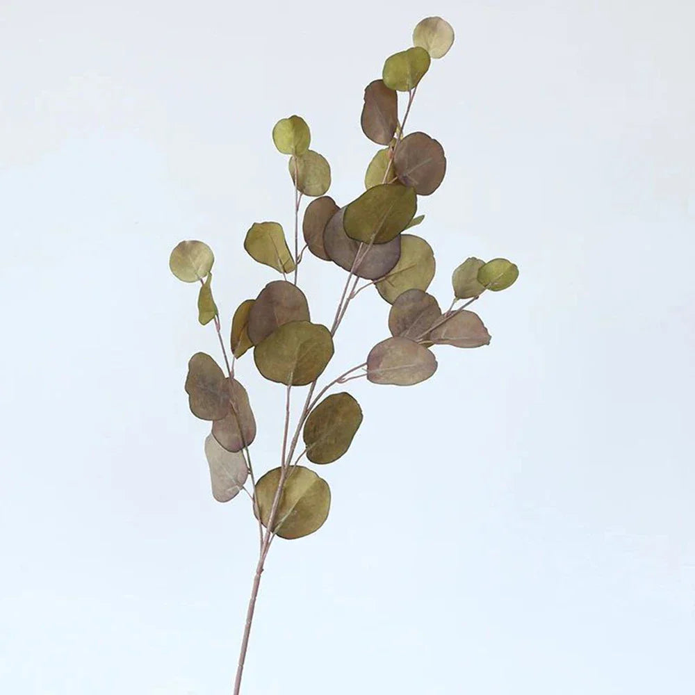 Eukalia | Branches d'eucalyptus artificielles | 87 cm de longueur | Décoration de haute qualité pour la maison et les événements