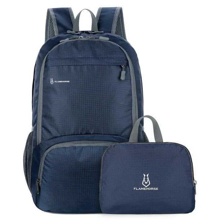 TrekVita Sac à Dos Pliable | Ultra Léger & Imperméable | 31×14×47 cm | Sac à Dos de Plein Air & de Voyage pour Femmes & Hommes
