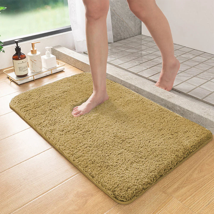 Softura | Tapis de bain moelleux | Absorbant & Antidérapant