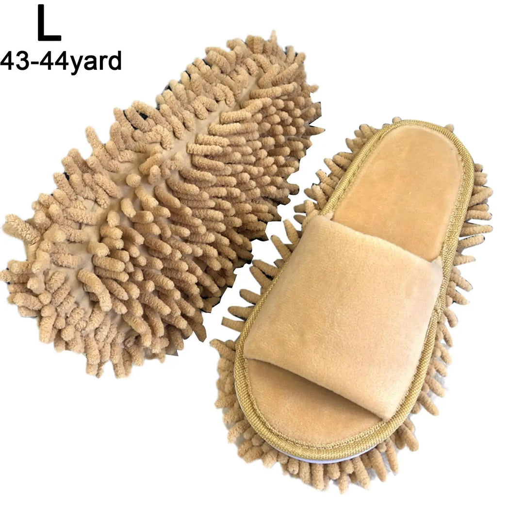 CleanSteps Chaussons en Microfibre | Chaussures 2-en-1 & Mop | Lavables & Antidérapants | Convient à tous les types de sols