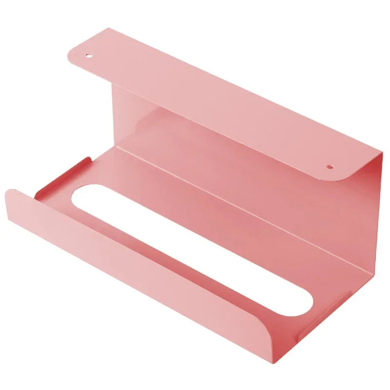 Support de rouleau de cuisine IronEase | Support de serviette en papier sous meuble en fer | Support multifonctionnel pour armoire, mur et table