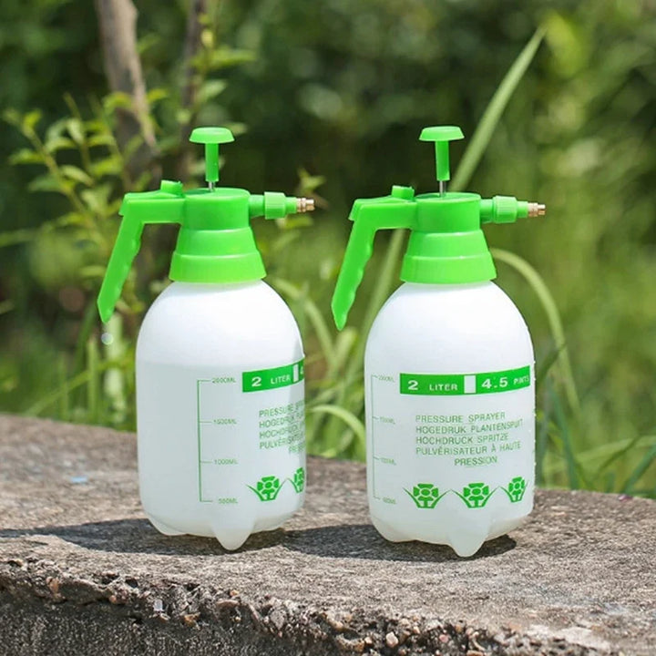 Bouteille de pulvérisation Plantura | Pulvérisateur de jardin de 2L | Buse réglable & Pompe à main | Pour l'entretien des plantes & des fleurs