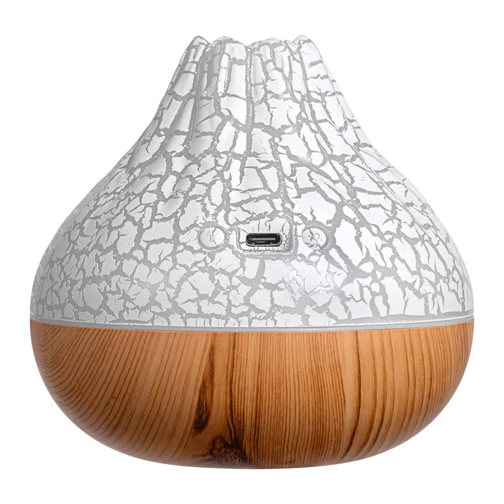 Humidificateur d'Arome Vulano | Technologie Nano-Spray | Lumière nocturne 7 couleurs | Ultra-silencieux & Sûr