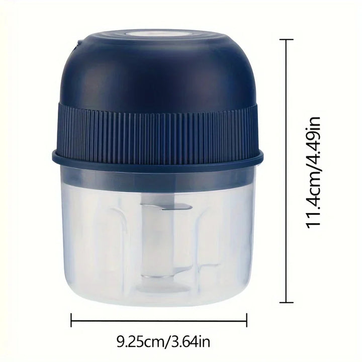 Mini Hachoir Électrique | 250 ml | Rechargeable par USB | Hachoir à Ail, Légumes & Viande