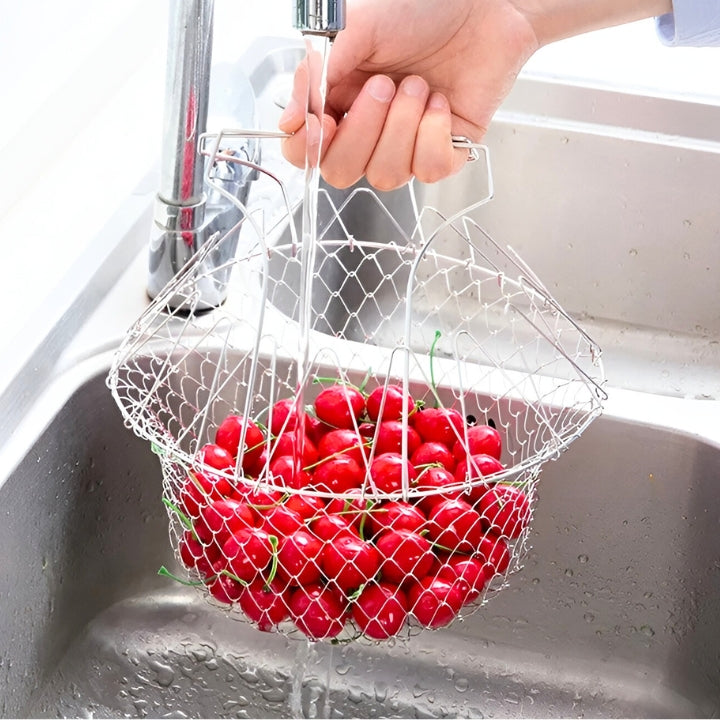 FryingBasket - Panier de cuisson pliable