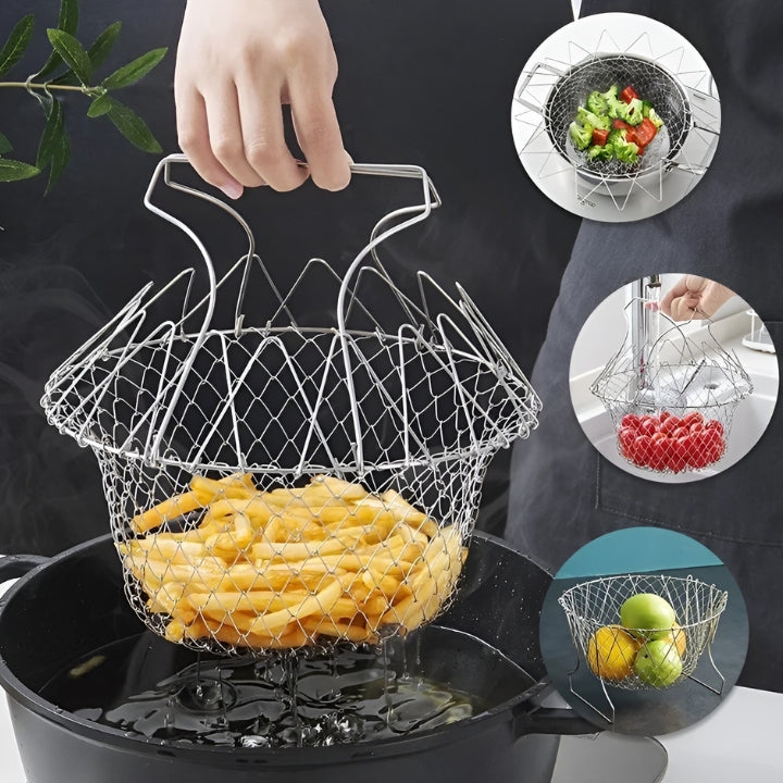 FryingBasket - Panier de cuisson pliable
