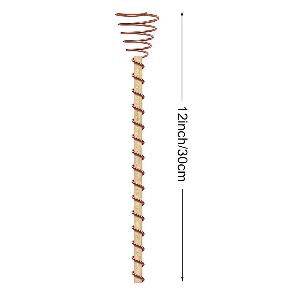VerdoraFlux Électroculture Antennes de Plantes | Tiges de Croissance en Cuivre pour Jardins & Plantes en Pot | Promotion de la Croissance des Plantes sans Engrais