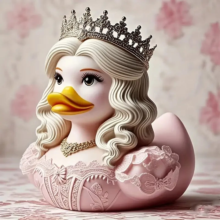 Figurine de Canard Alien en Résine | Canard Extraterrestre Amusant | Décoration en Résine pour Bureau, Voiture & Maison