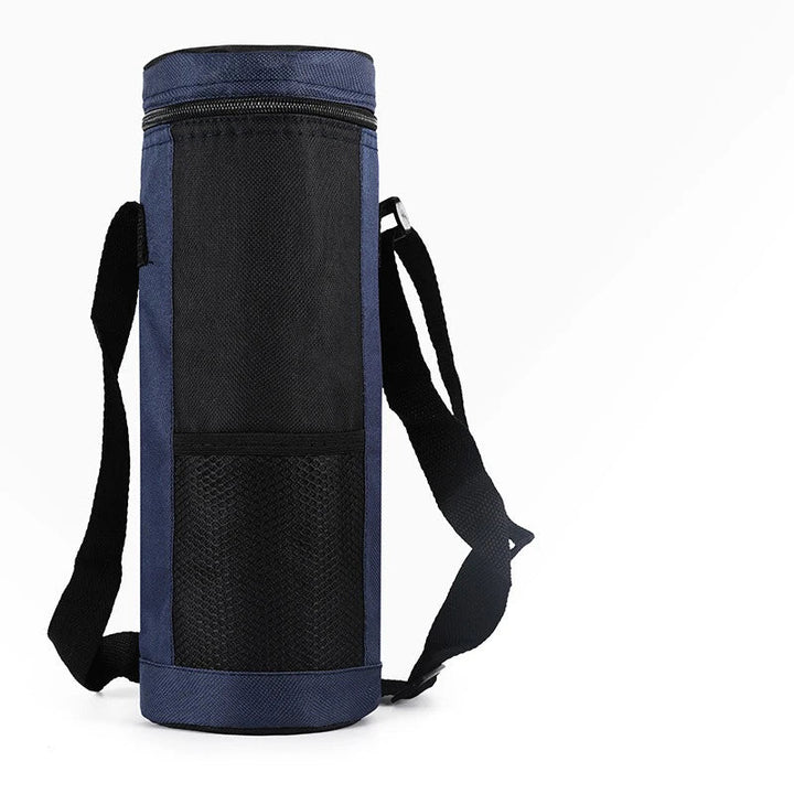 Cooltiva Sac à bouteille isolé 10×10×29 cm | Sac de refroidissement portable en tissu Oxford | Pour les voyages, le sport et les activités en plein air