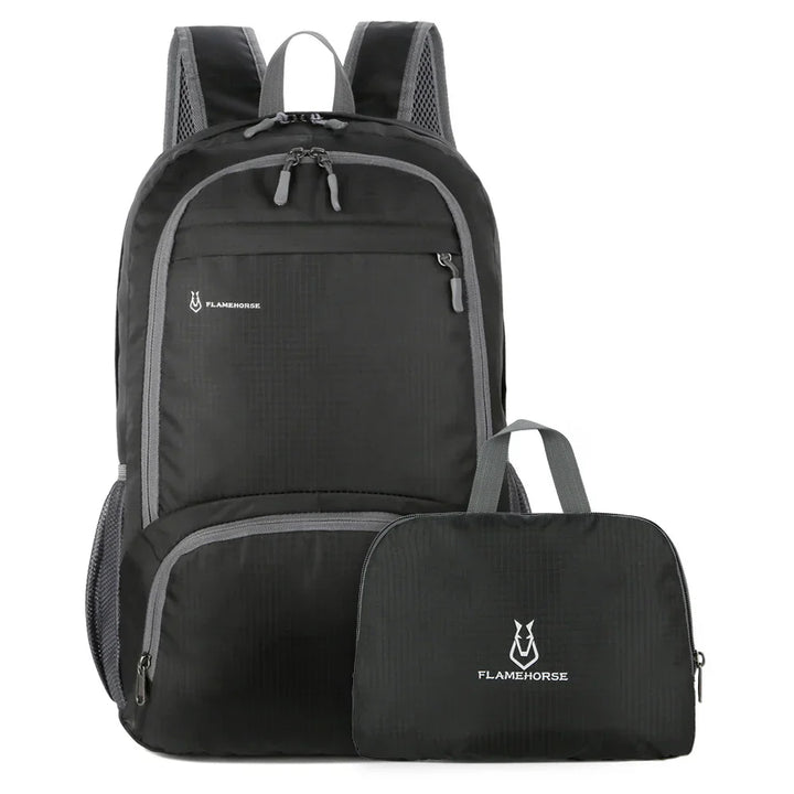 TrekVita Sac à Dos Pliable | Ultra Léger & Imperméable | 31×14×47 cm | Sac à Dos de Plein Air & de Voyage pour Femmes & Hommes