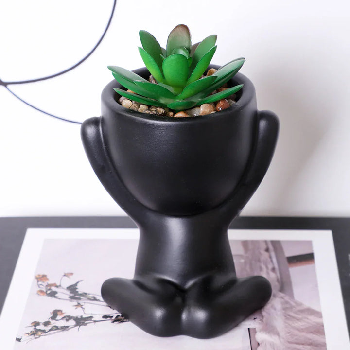 EverGreen Mini | Aloe artificielle en pot | Facile d'entretien & Toujours verte | Décor moderne